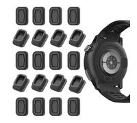 YwonShne 20 Pieces Dust Plug Compatible with COROS PACE Pro/PACE 3/PACE 2/VERTIX 2S/APEX 2 PRO Dust Cover Charger Port Protector Dustproof Case Anti Dust Accessories Black (Pace Pro 20 Pieces Black)