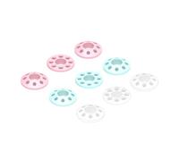 YwonShne Precision Rings-Aim Assist Motion Control Rings for PS5, PS4, Xbox Series X/S, Xbox One, Xbox 360, Swicth Pro Controller Full Console Coverage (Macaron 3Colors 9pcs-Pink/Blue/White)