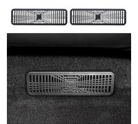 Ywooon 2PCS Backseat Air Vent Cover for Tesla Model Y Juniper 2025 2026, Backseat Floor Air Vent Cover Air Flow Vent Grille Protection, Rear Air Flow Outlet Guard for Model Y Juniper