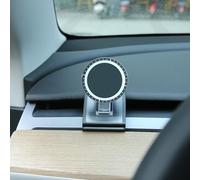 Ywooon Magnetic Car Mount for Tesla Model 3 2016-2023 and Model Y 2020-2024 Model Y, Phone Mount compatible with Car Mount,Strongest Magnet Power Phone Holder with Clip 360° Rotation