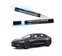 Ywooon Touch Up Paint for Tesla Model Y 3 X S Body Touch Up Paint Scratch Repair Kit,Paint Pen Tip and Brush 2 in 1 Scratch Repair Automotive Scratches Repair Pen Matched for Tesla(Midnight Silver)