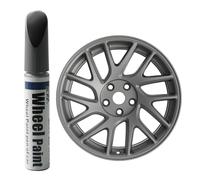 Ywooon Wheel Rims Touch Up Paint for Tesla Model 3 2024+ Rear/LR Photon Wheel 18", Wheel Rims Touch Up Paint Wheel Scratch Repair Wheel Paint Curb Rash Paint Pen for Tesla, Phantom Metallic