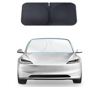 Ywooon Windshield Sun Shade for Tesla Model 3/Y 2017-2023 2024 2025 2026 Upgraded Shield Sunshade for Front Window for Tesla Highland Accessories