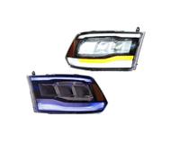 YWOPOZBZ Car Accessories Full Front Lights Compatible For Ram 1500 2500 3500 2009-2018 Headlight Assembly Plug And Play