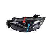 YWOPOZBZ Car Styling Headlights Compatible For Mazda CX-5 CX5 2013-2016 LED Headlight DRL Head Lamp Led Projector Automotive Accessories(Headlights,Original have AFS)