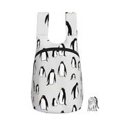 YWPCOIUYB A Plethora Of Penguins, Foldable Storage Backpack Unisex Sackpack Sport Gym Bag Casual Daypack