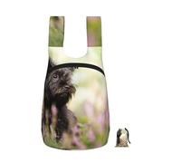 YWPCOIUYB Affenpinscher Lawn Black Dogs Monkey Terrier, Foldable Storage Backpack Unisex Sackpack Sport Gym Bag Casual Daypack
