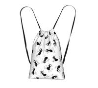 YWPCOIUYB Ants Insects, Drawstring Sackpack Unisex String Bag Sport Gym Bag Casual Daypack Foldable Drawstring Backpack