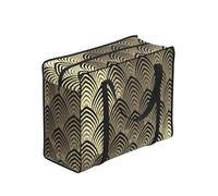 YWPCOIUYB Art Deco Black,Large Capacity Storage Bag Portable Shopping Bags Reusable Foldable Grocery Bags