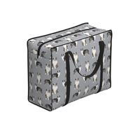 YWPCOIUYB Australian Shepherd Blue Merle Dog Simple Grey,Large Capacity Storage Bag Portable Shopping Bags Reusable Foldable Grocery Bags