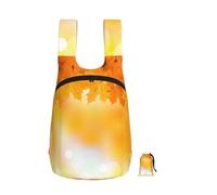YWPCOIUYB Autumn Leaves, Foldable Storage Backpack Unisex Sackpack Sport Gym Bag Casual Daypack