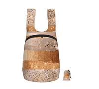 YWPCOIUYB Copper Gold Strokes Glamour Texture, Foldable Storage Backpack Unisex Sackpack Sport Gym Bag Casual Daypack