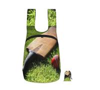 YWPCOIUYB Cricket Bat And Ball, Foldable Storage Backpack Unisex Sackpack Sport Gym Bag Casual Daypack