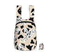 YWPCOIUYB Cute Dalmatian, Foldable Storage Backpack Unisex Sackpack Sport Gym Bag Casual Daypack