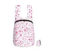 YWPCOIUYB Cute Little Hearts, Foldable Storage Backpack Unisex Sackpack Sport Gym Bag Casual Daypack