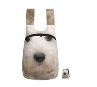 YWPCOIUYB Cute Westie Puppy, Foldable Storage Backpack Unisex Sackpack Sport Gym Bag Casual Daypack
