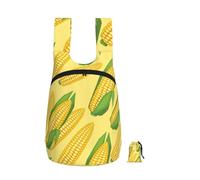 YWPCOIUYB Fresh Ripe Corn Cobs, Foldable Storage Backpack Unisex Sackpack Sport Gym Bag Casual Daypack