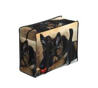 YWPCOIUYB German Shepherd,Large Capacity Storage Bag Portable Shopping Bags Reusable Foldable Grocery Bags