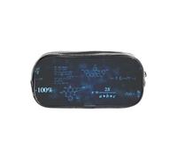 YWPCOIUYB Glowing Mathematical Physics Chemistry Formulas, Transparent Pencil Case Portable PVC Pen Pouch Stationery Bag for School Office