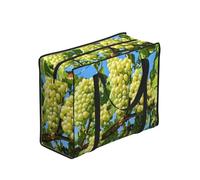 YWPCOIUYB Grapes Fruit Vine Grapevine Winegrowing,Large Capacity Storage Bag Portable Shopping Bags Reusable Foldable Grocery Bags
