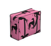 YWPCOIUYB Greyt Greyhound Silhouettes Eda,Large Capacity Storage Bag Portable Shopping Bags Reusable Foldable Grocery Bags