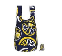 YWPCOIUYB Hand-drawn Lemon, Lemon Slices, Fruit Pattern, Foldable Storage Backpack Unisex Sackpack Sport Gym Bag Casual Daypack