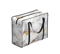 YWPCOIUYB Italian Gold Marble,Large Capacity Storage Bag Portable Shopping Bags Reusable Foldable Grocery Bags