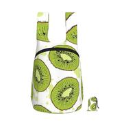 YWPCOIUYB Kiwi Fruit, Foldable Storage Backpack Unisex Sackpack Sport Gym Bag Casual Daypack