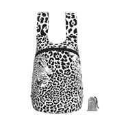 YWPCOIUYB Leopard Tiger Print Black And White, Foldable Storage Backpack Unisex Sackpack Sport Gym Bag Casual Daypack