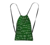 YWPCOIUYB Math Equations Formulas, Drawstring Sackpack Unisex String Bag Sport Gym Bag Casual Daypack Foldable Drawstring Backpack