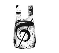 YWPCOIUYB Music Note, Foldable Storage Backpack Unisex Sackpack Sport Gym Bag Casual Daypack