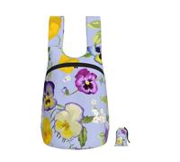 YWPCOIUYB Pansy Flowers, Foldable Storage Backpack Unisex Sackpack Sport Gym Bag Casual Daypack