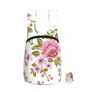 YWPCOIUYB Straw Pink Peonies, Foldable Storage Backpack Unisex Sackpack Sport Gym Bag Casual Daypack