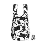 YWPCOIUYB Whale Orca Killer, Foldable Storage Backpack Unisex Sackpack Sport Gym Bag Casual Daypack