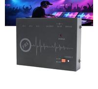 YWPYMX Microphone Feedback Eliminator, Audio Howl Prevention Device with Output, Professional Sound Processor for Meetings and Recording Studios