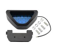 YWQJIOPM Motorcycle rear stop Light Motorcycle Universal Rear Tail Light Triangle Brake Stop Flash Scooters Motorbike Dirt ATV Motocross Assembly Accessories