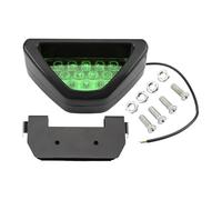 YWQJIOPM Motorcycle rear stop Light Motorcycle Universal Rear Tail Light Triangle Brake Stop Flash Scooters Motorbike Dirt ATV Motocross Assembly Accessories