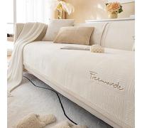 YWQJL Funny Fuzzy Corner Non Slip Sofa Cover Velvet Sofa Covers Waterproof Sofa Slipcovers Couch Covers Apply to 3/4/2/1 Seater Seater Sofa,#1-110x240cm