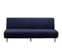 YWQJL Sofa Covers 2 Seater No Arms,2/3 Seater Elastic Sofa Bed Cover Polyester Spandex Stretch Futon Slipcover Protector Full Folding Couch Sofa Shield fits Sofa Bed without Armrests,J-M(155-185cm)