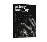 YWROLERYRY A$ap Rocky ’90s At.Long.Last.A$ap. Tracklist’ Posters Aesthetic Wall Art Canvas Vintage Poster Decorative Painting Living Room Bed Room Decor08x12inch(20x30cm) Frame-style