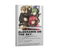 YWROLERYRY Alderamin on The Sky Posters Aesthetic Wall Art Canvas Vintage Poster Decorative Painting Living Room Bed Room Decor16x24inch(40x60cm) Frame-style