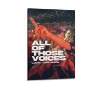 YWROLERYRY All of Those Voices Movie 2 Posters Aesthetic Wall Art Canvas Vintage Poster Decorative Painting Living Room Bed Room Decor16x24inch(40x60cm) Frame-style