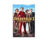 YWROLERYRY Anchorman 2 The Legend Continues Posters Aesthetic Wall Art Canvas Vintage Poster Decorative Painting Living Room Bed Room Decor24x36inch(60x90cm) Unframe-style