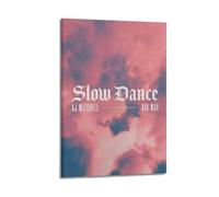 YWROLERYRY Ava Max Slow Dance Posters Aesthetic Wall Art Canvas Vintage Poster Decorative Painting Living Room Bed Room Decor24x36inch(60x90cm) Frame-style
