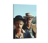 YWROLERYRY Butch Cassidy And The Sundance Kid 1969（9） Posters Aesthetic Wall Art Canvas Vintage Poster Decorative Painting Living Room Bed Room Decor24x36inch(60x90cm) Frame-style