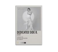 YWROLERYRY Dedicated Side B - Carly Rae Jepsen Posters Aesthetic Wall Art Canvas Vintage Poster Decorative Painting Living Room Bed Room Decor20x30inch(50x75cm) Unframe-style