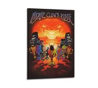 YWROLERYRY Insane Clown Posse（2） Posters Aesthetic Wall Art Canvas Vintage Poster Decorative Painting Living Room Bed Room Decor08x12inch(20x30cm) Frame-style