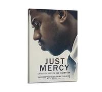 YWROLERYRY Just Mercy 2019（2） Posters Aesthetic Wall Art Canvas Vintage Poster Decorative Painting Living Room Bed Room Decor12x18inch(30x45cm) Frame-style