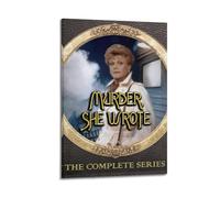 YWROLERYRY Murder, She Wrote（3） Posters Aesthetic Wall Art Canvas Vintage Poster Decorative Painting Living Room Bed Room Decor20x30inch(50x75cm) Frame-style