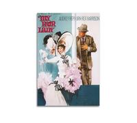 YWROLERYRY My Fair Lady Movie Posters Aesthetic Wall Art Canvas Vintage Poster Decorative Painting Living Room Bed Room Decor24x36inch(60x90cm) Unframe-style